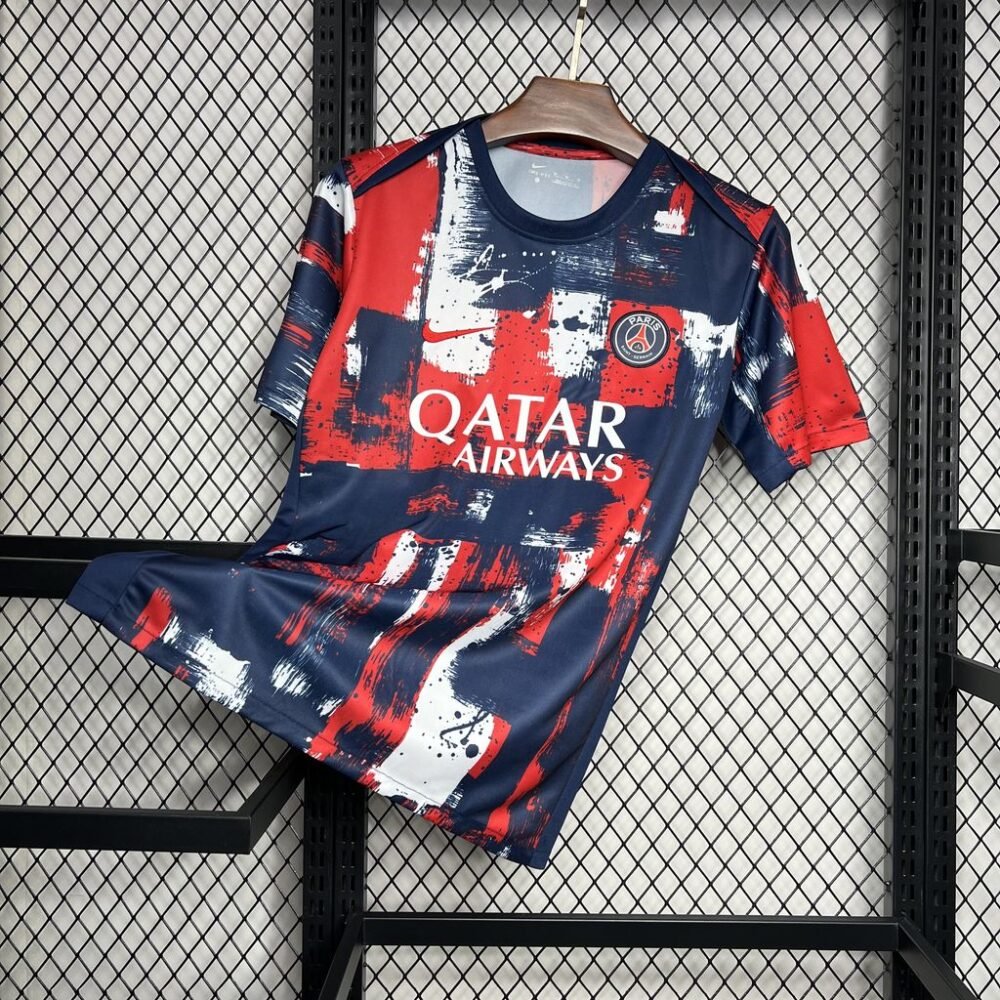 2024/2025 Paris Saint-Germain Pre-Match Football Shirt-NO.11 Ball