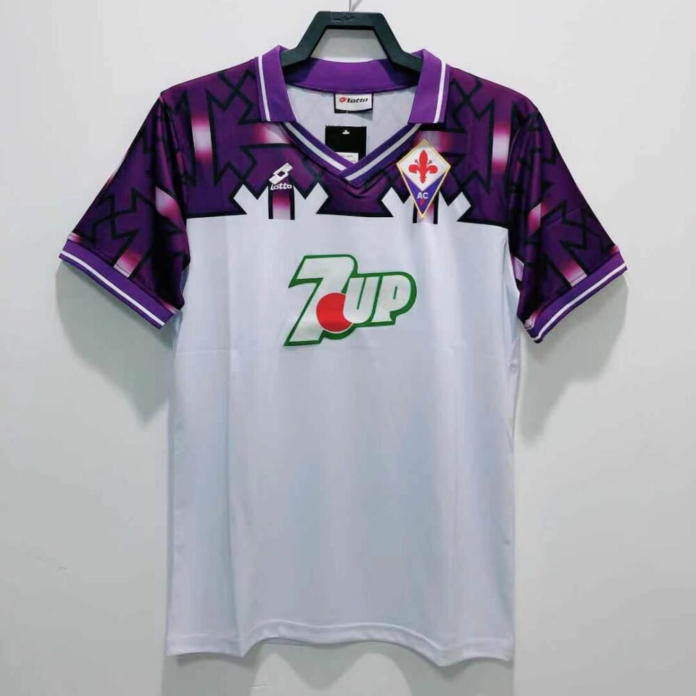 1992/1993 Retro Fiorentina Away Football Shirt-NO.11 Ball