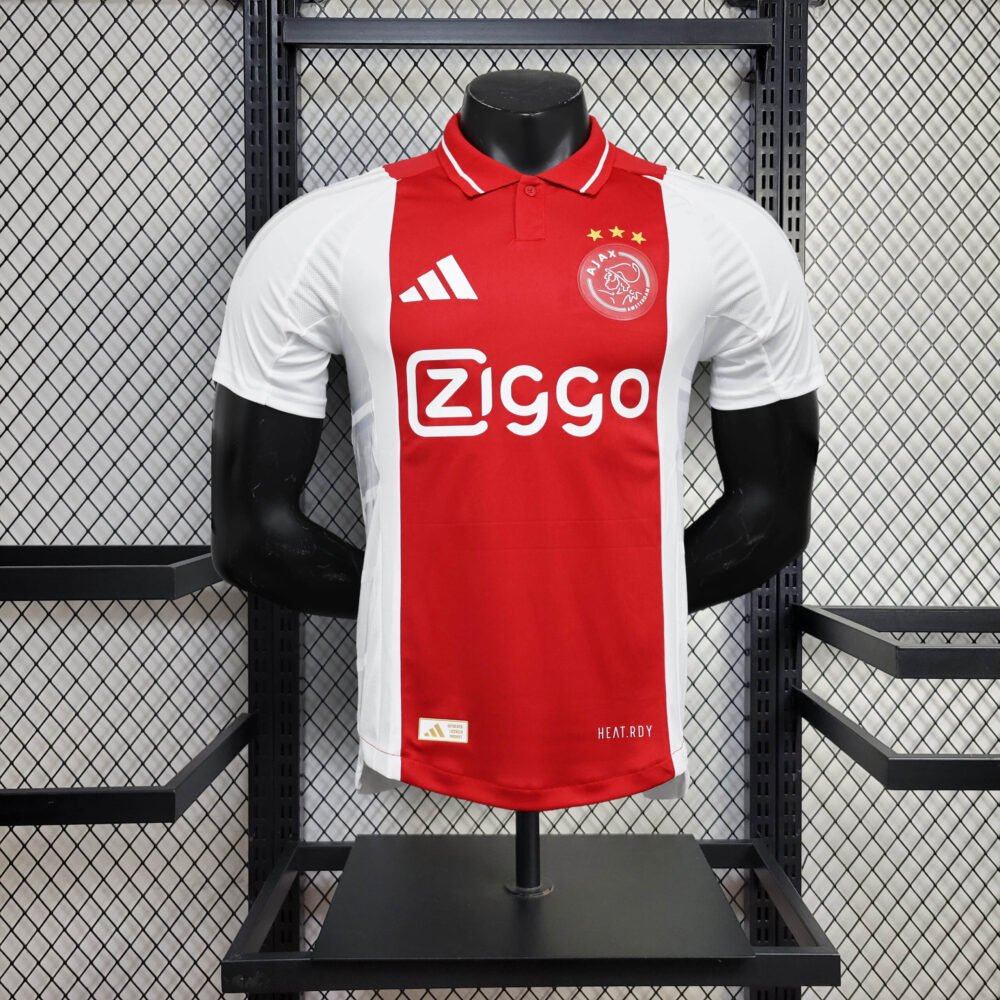 2024/2025 Player Version Ajax Home Football Shirt-NO.11 Ball