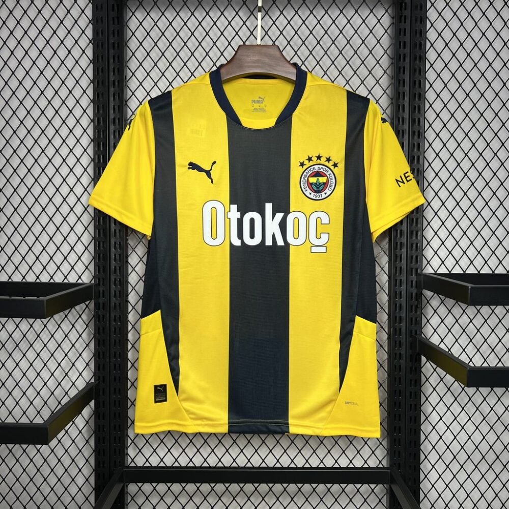 2024/2025 Fenerbahce Home Football Shirt-NO.11 Ball