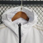 2023/2024 Argentina Windbreaker(White-Black)Football Shirt-NO.11 Ball