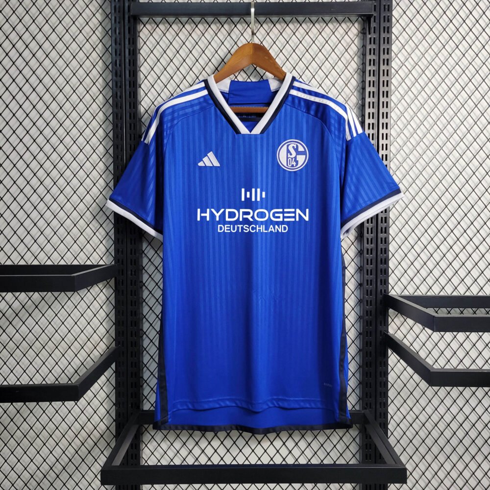 2023/2024 Schalke 04 Home Football Shirt-NO.11 Ball