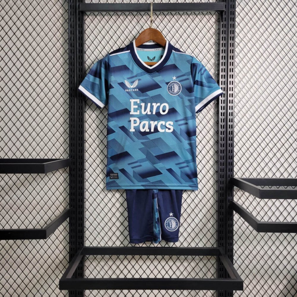 2023/2024 Feyenoord Away Football Shirt Kids Size-NO.11 Ball