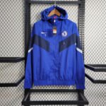 2023/2024 Chelsea Windbreaker Blue Football Shirt-NO.11 Ball