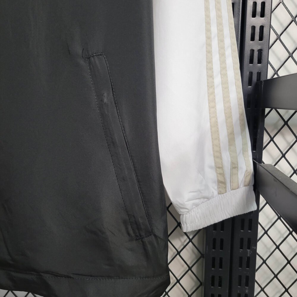 2023/2024 Argentina Windbreaker(White-Black)Football Shirt-NO.11 Ball