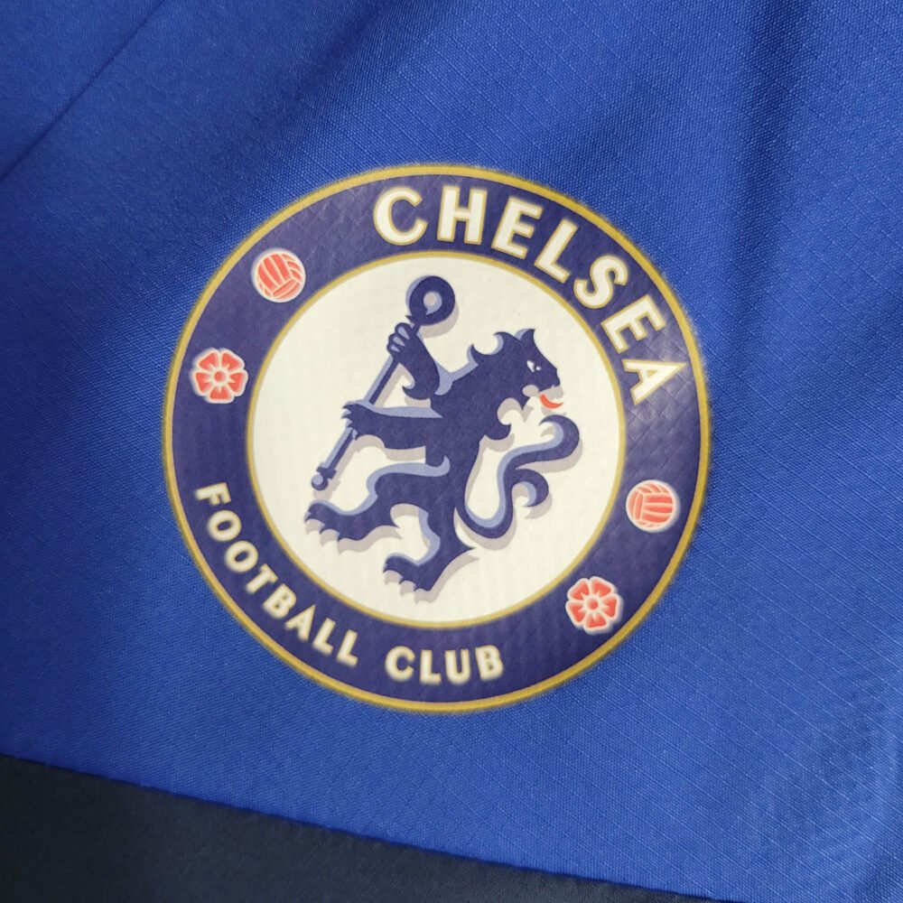 2023/2024 Chelsea Windbreaker Blue Football Shirt-NO.11 Ball