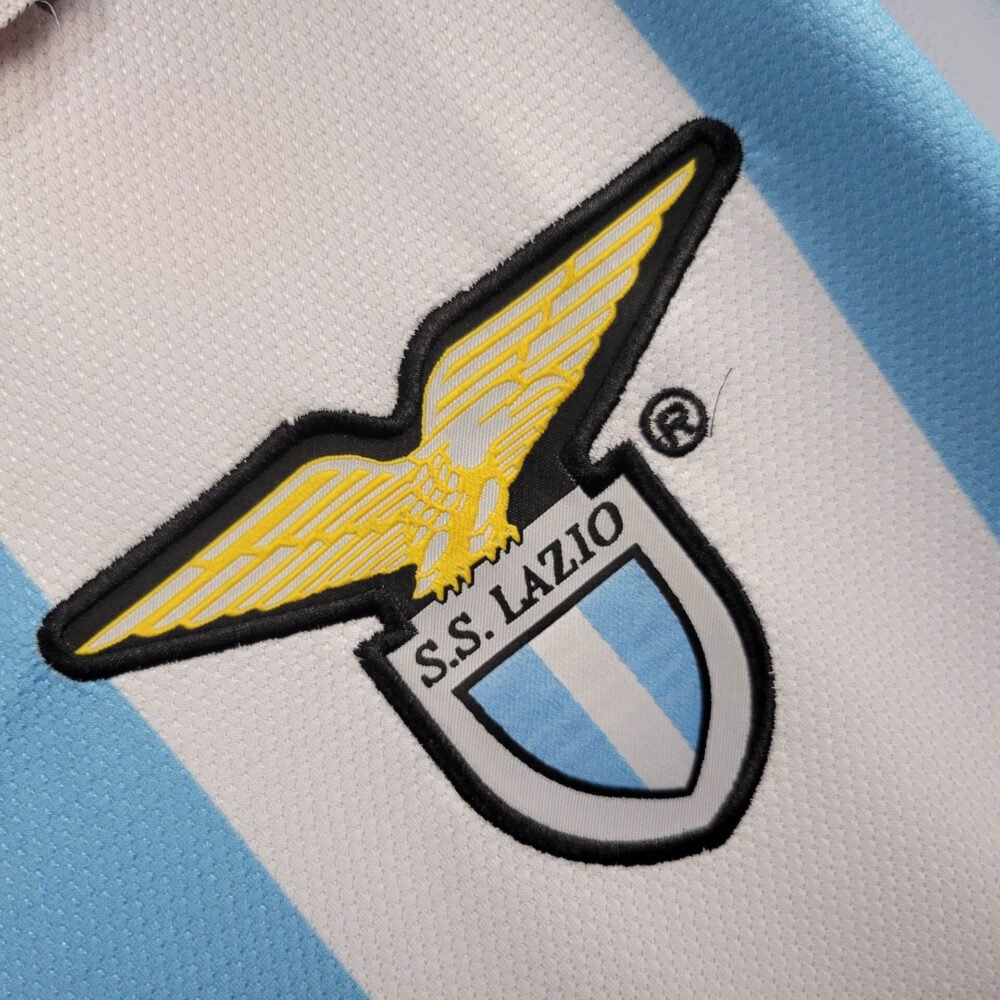 1999/2000 Retro Lazio Home Football Shirt-NO.11 Ball