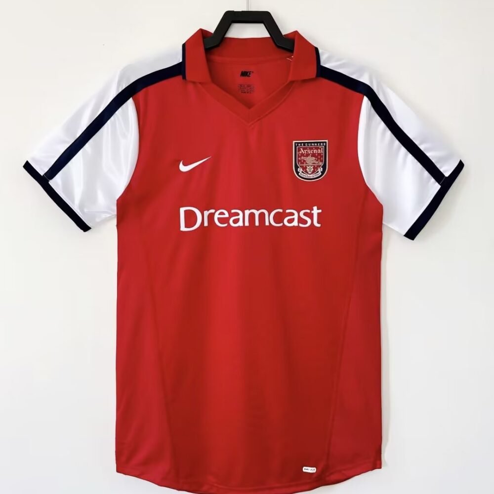 2001/2002 Retro Arsenal Home Football Shirt-NO.11 Ball
