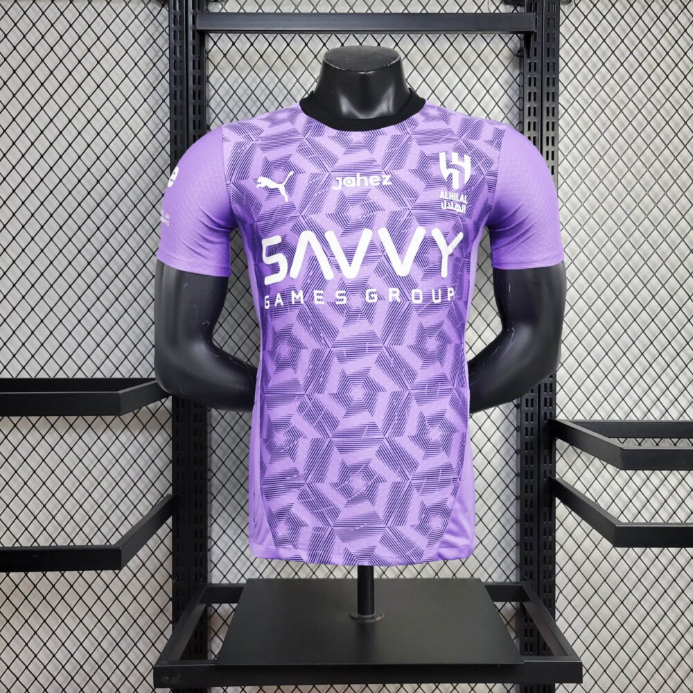 2024/2025 Player Version Al Hilal Third Away Football Shirt-NO.11 Ball