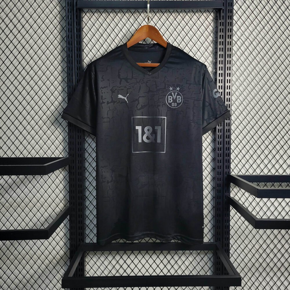 2023/2024 Dortmund Blackout Special Edition Football Shirt-NO.11 Ball