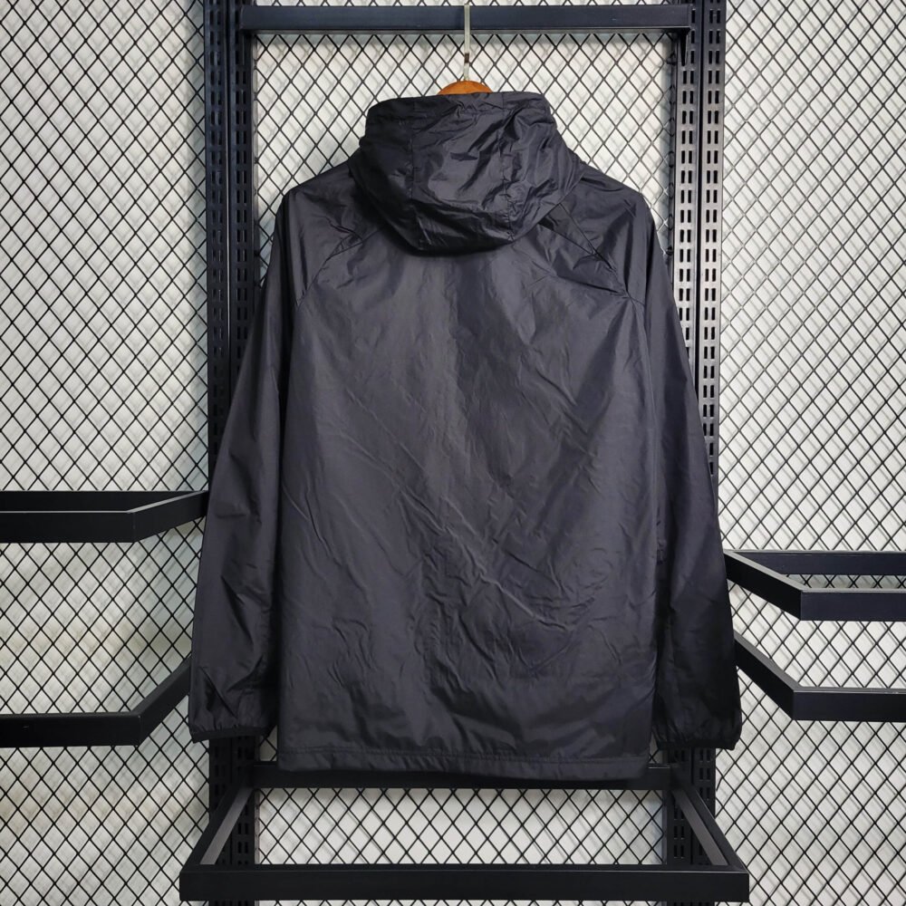 2023/2024 Corinthians Windbreaker Black Football Shirt-NO.11 Ball