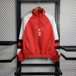 2023/2024 Juventus Windbreaker Red Football Shirt-NO.11 Ball