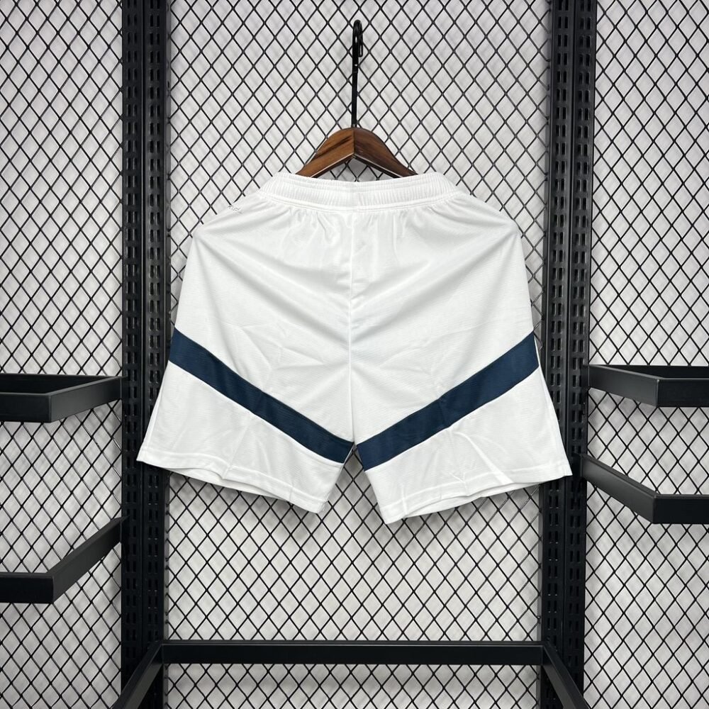 2024/2025 Manchester City Home White Shorts-NO.11 Ball