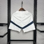 2024/2025 Manchester City Home White Shorts-NO.11 Ball