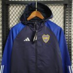 2023/2024 Boca Juniors Windbreaker Navy Blue Football Shirt-NO.11 Ball