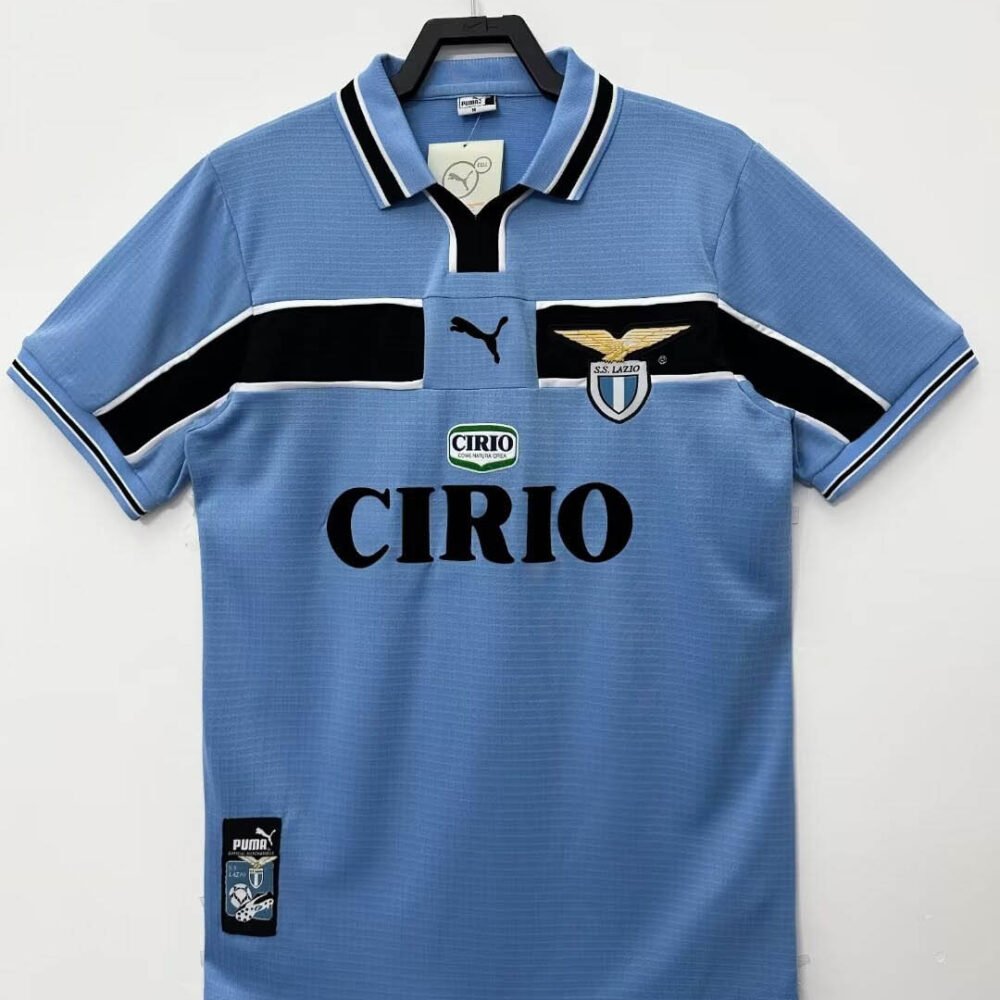 1998/1999 Retro Lazio Home Football Shirt-NO.11 Ball