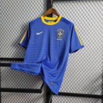 2010 Retro Brazil Away Football Shirt-NO.11 Ball