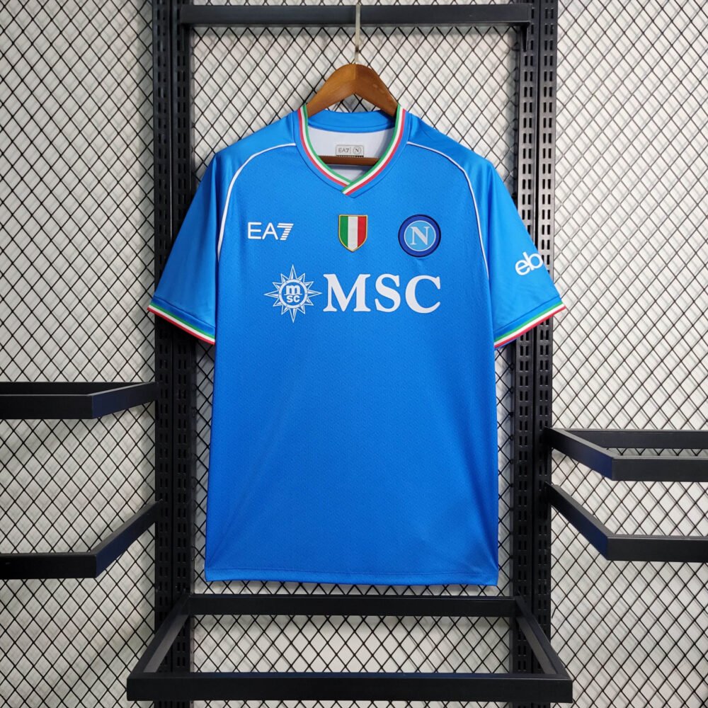 2023/2024 Napoli Home Football Shirt-NO.11 Ball