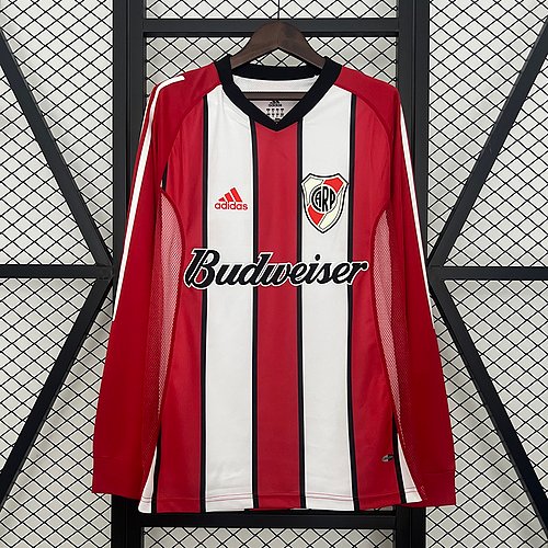 2003/2004 Retro Long sleeve River Plate Home Football Shirt