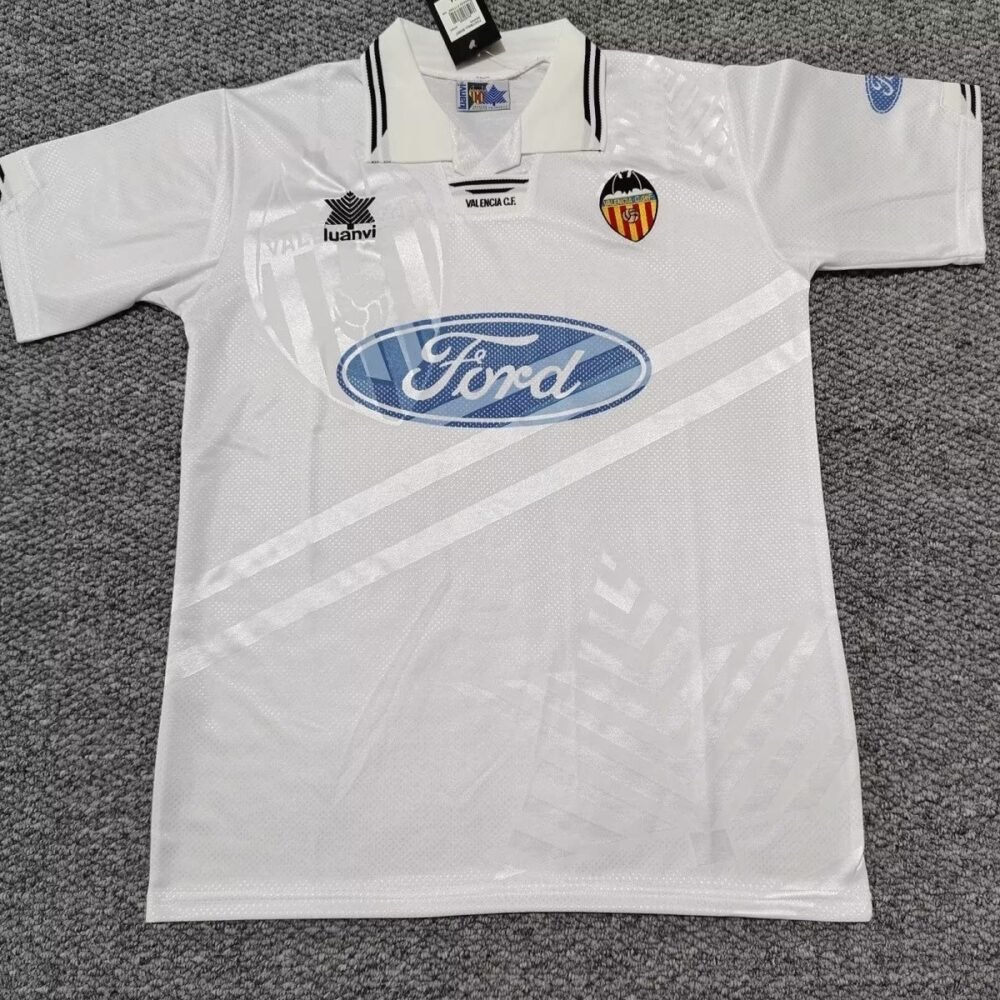 1999/2000 Retro Valencia Home FootballShirt 1:1 Thai Quality
