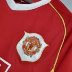 2006/2007 Retro Manchester United Home Football Shirt-NO.11 Ball