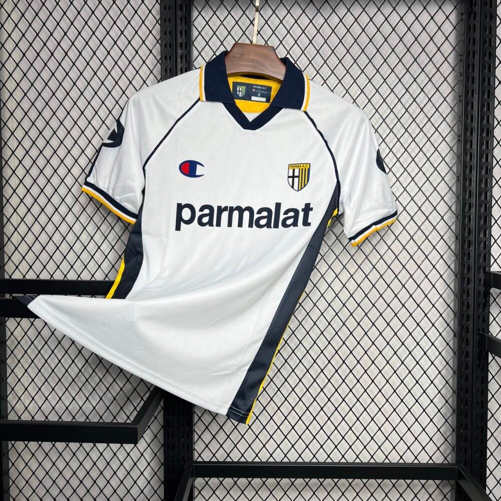 2003/2004 Retro Parma Home Football Shirt-NO.11 Ball