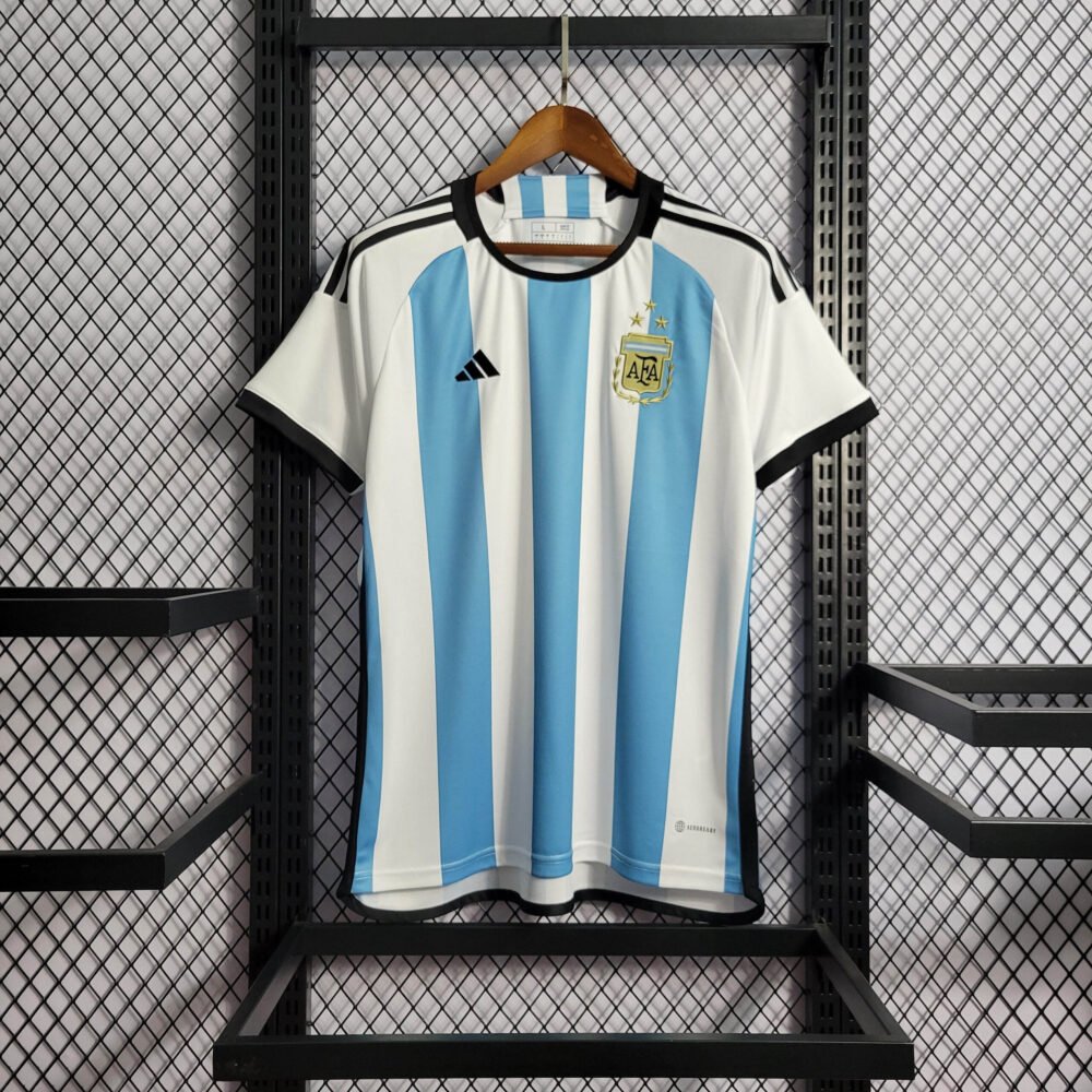 2022 Argentina Home Football Shirt-NO.11 Ball