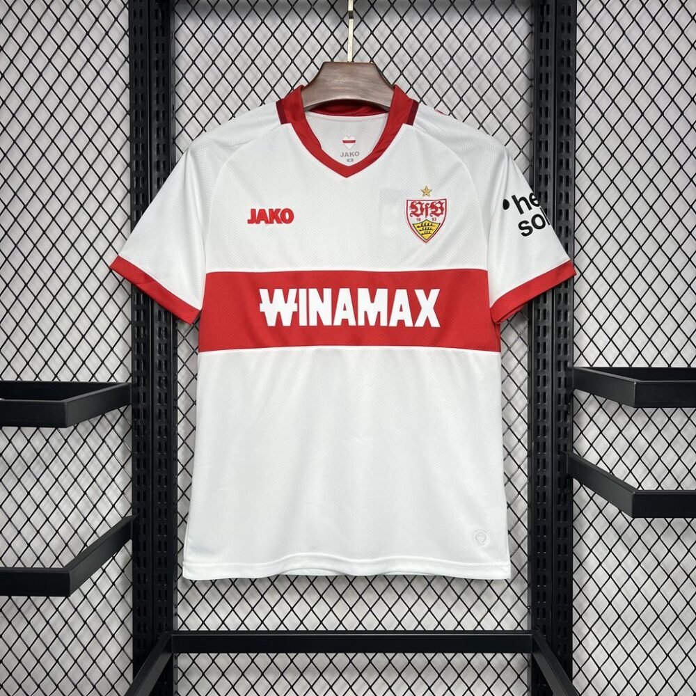 2024/2025 VfB Stuttgart Home Football Shirt-NO.11 Ball