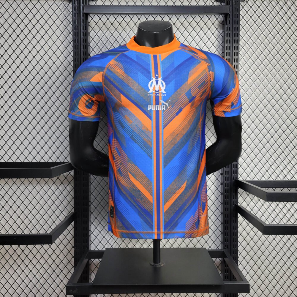 2024/2025 Player Version Olympique Marseille Third Away Football Shirt-NO.11 Ball