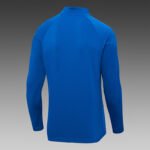 2023/2024 Olympique Marseille Half-Pull Training Suit Blue Football Shirt Set-NO.11 Ball