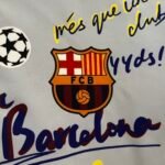 2023/2024 Barcelona Reversible Windbreaker Football Shirt-NO.11 Ball