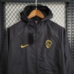 2023/2024 Corinthians Windbreaker Black Football Shirt-NO.11 Ball