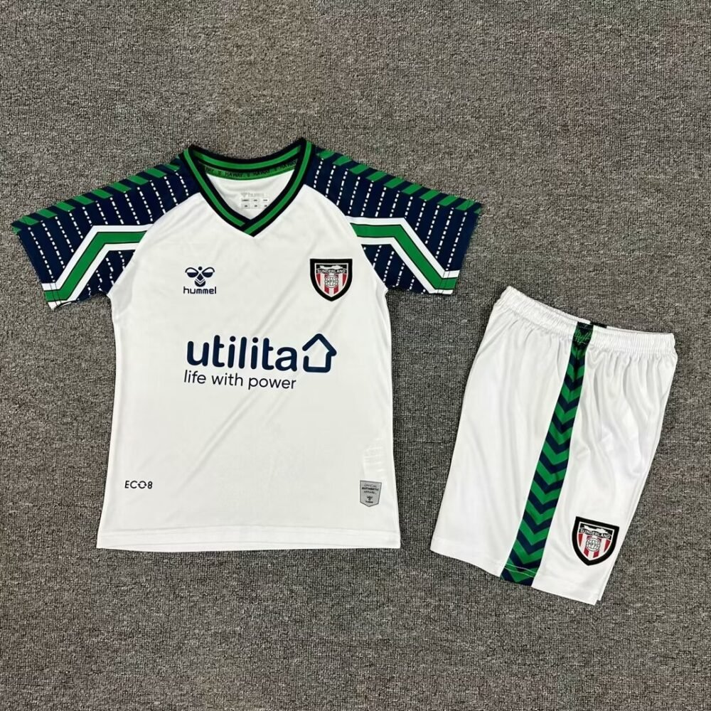 2024/2025 Sunderland Away Football Shirt Kids Size-NO.11 Ball
