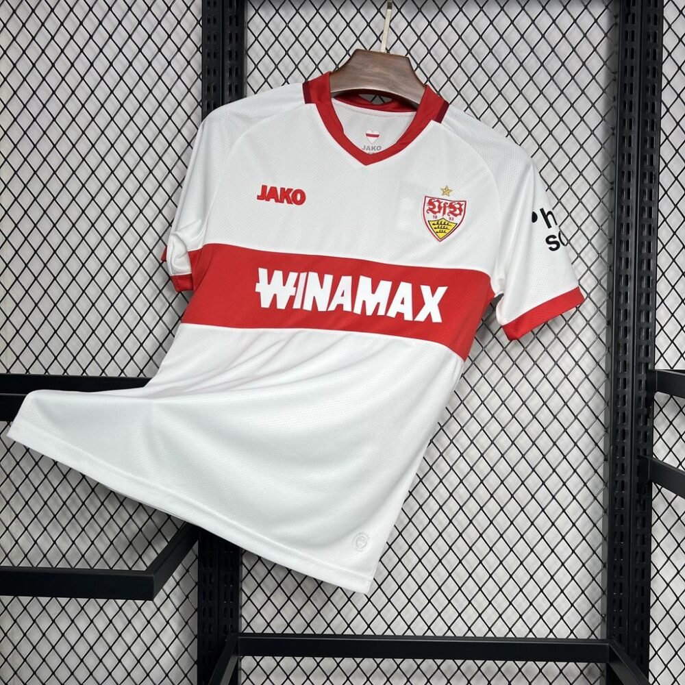 2024/2025 VfB Stuttgart Home Football Shirt-NO.11 Ball