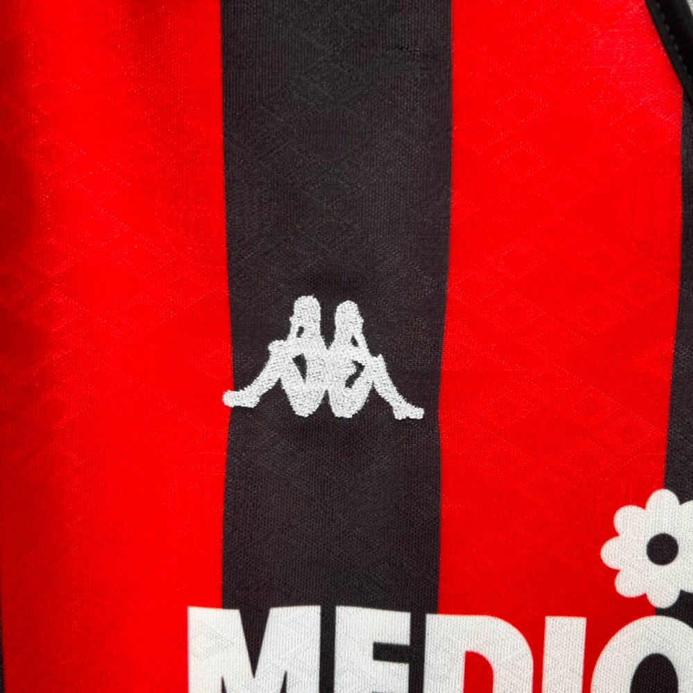 1989/1990 Retro AC Milan Home Football Shirt-NO.11 Ball
