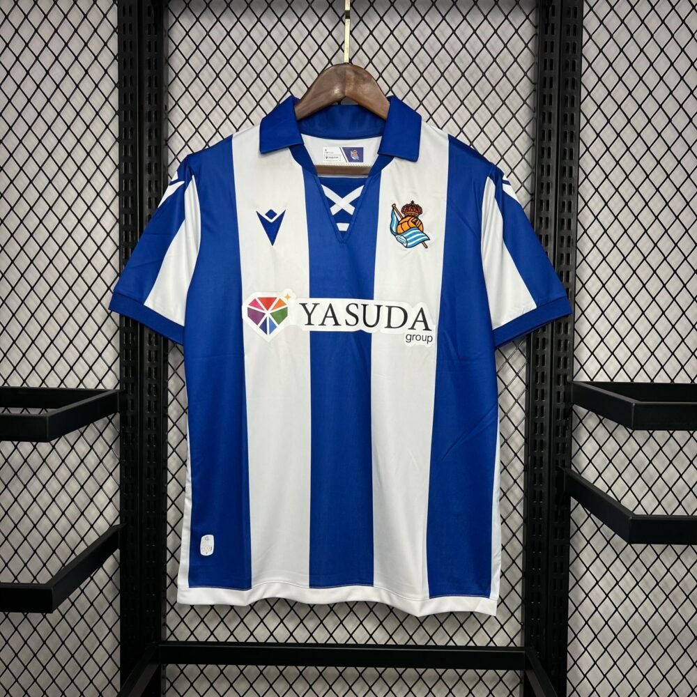 2024/2025 Real Sociedad Home Football Shirt-NO.11 Ball