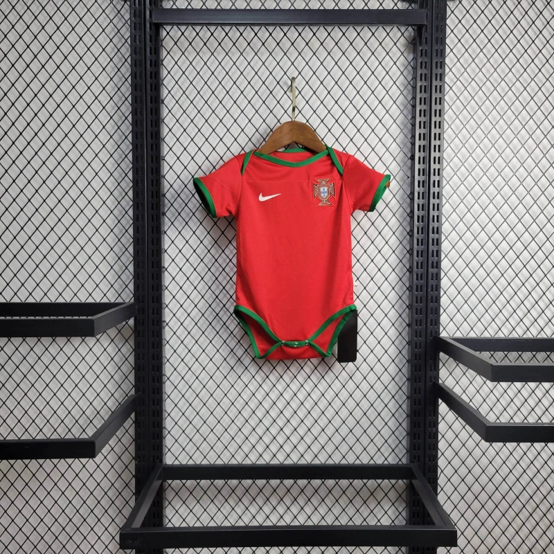 2024 Portugal Home Football Shirt Baby Size-NO.11 Ball