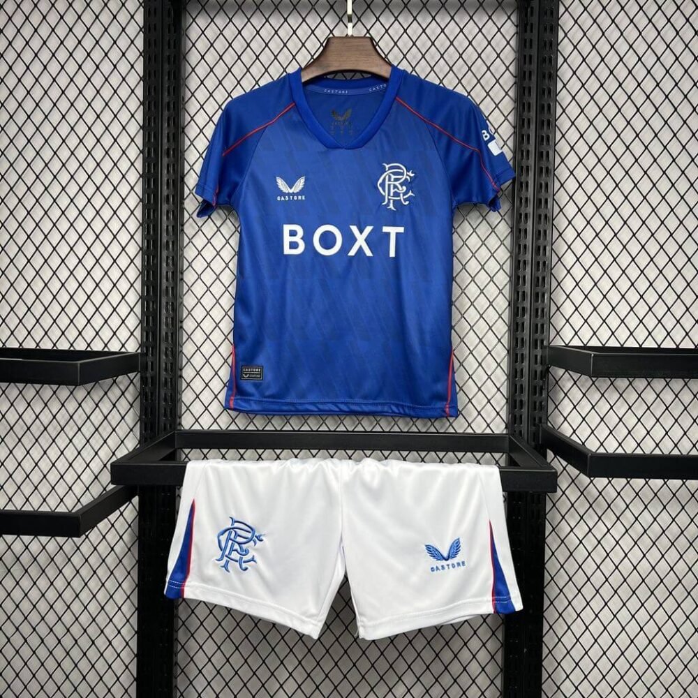 2024/2025 Rangers Home Football Shirt Kids Size-NO.11 Ball