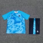 2024/2025 Olympique Marseille Training Wear Suit Shirt-NO.11 Ball