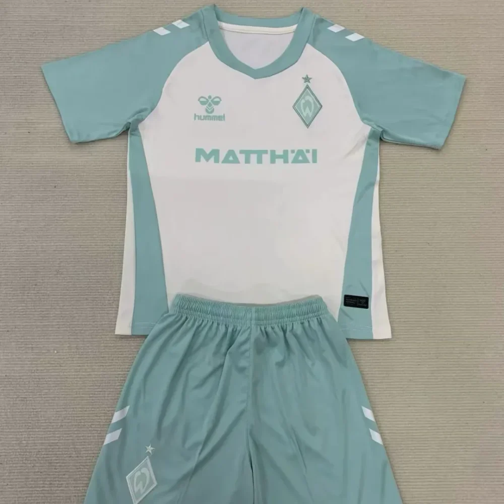 2024/2025 Werder Bremen AwayFootball Shirt Kids Size 1:1 Thai Quality