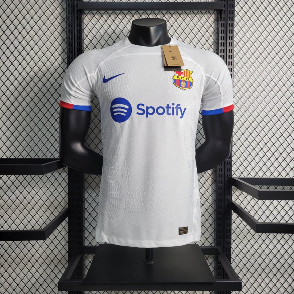 2023/2024 Player Version Barcelona Away Football Shirt-NO.11 Ball