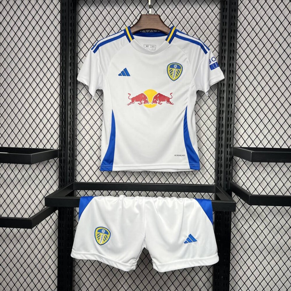 2024/2025 Leeds United Home Football Shirt Kids Size-NO.11 Ball