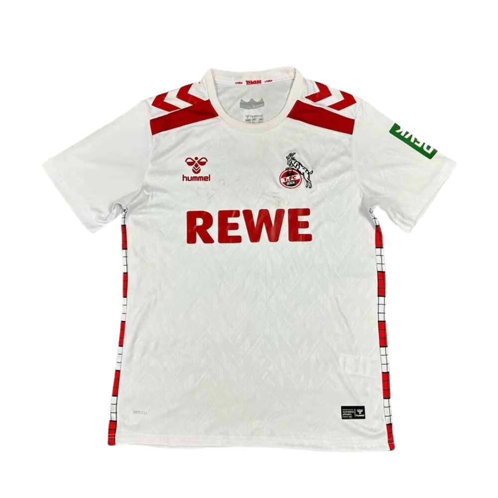 2024/2025 FC Köln Home Football Shirt-NO.11 Ball