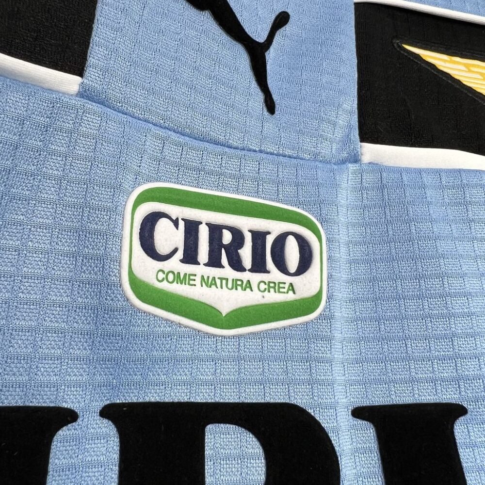 1998/1999 Retro Lazio Home Football Shirt-NO.11 Ball