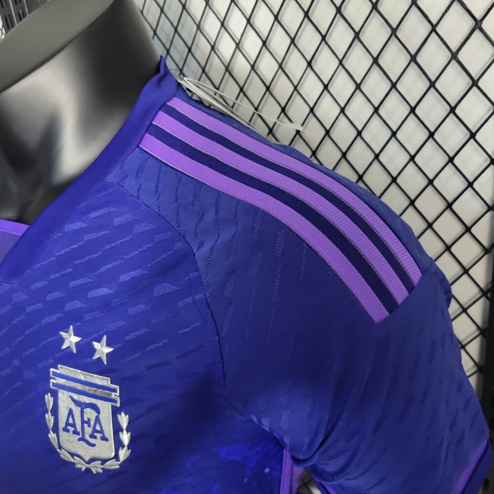 2022 Player Version Argentina Away Football Shirt-NO.11 Ball