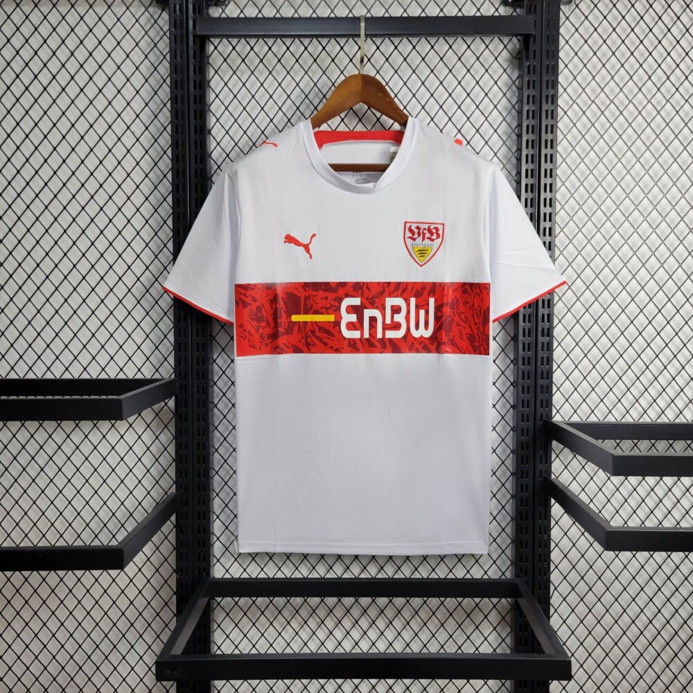 2006/2007 Retro VfB Stuttgart Home Football Shirt-NO.11 Ball