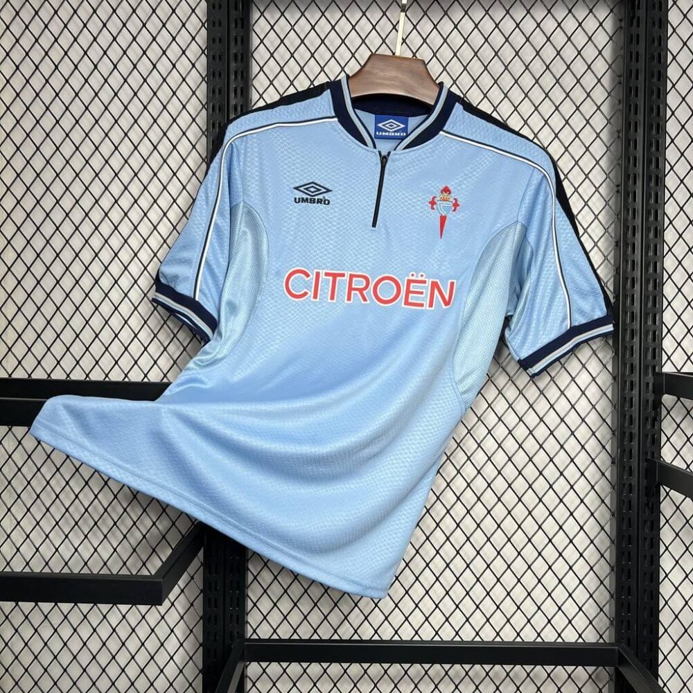 1999/2000 Retro Celta Vigo Home Football Shirt-NO.11 Ball