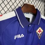 1998/1999 Retro Fiorentina Home Football Shirt-NO.11 Ball