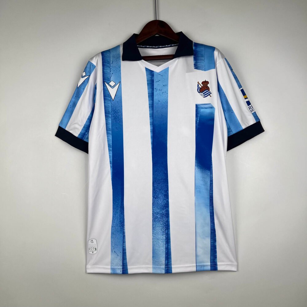 2023/2024 Real Sociedad Home Football Shirt-NO.11 Ball