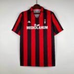 1989/1990 Retro AC Milan Home Football Shirt-NO.11 Ball